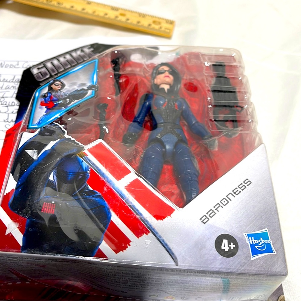 Baroness hi Joe origins Snake Eyes Hasbro